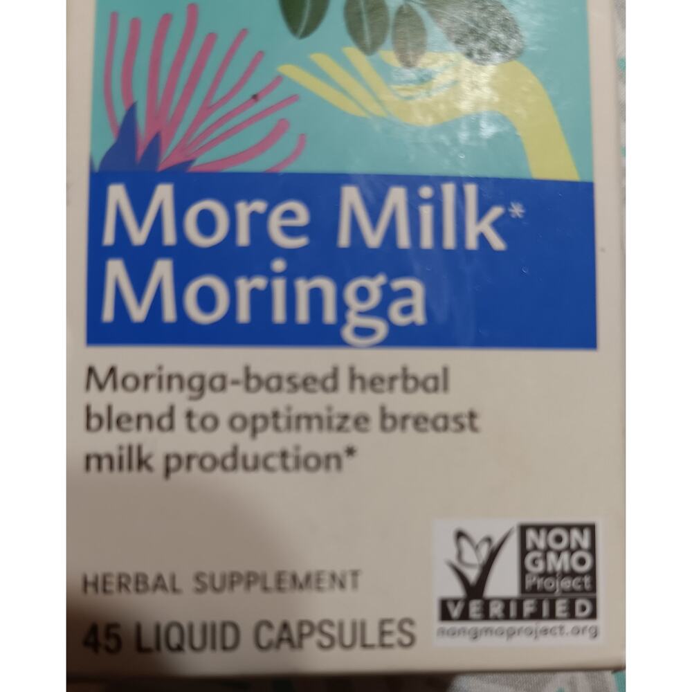 Motherlove More Milk Moringa Optimize Milk Production 45 Liquid Capsules 03/2028